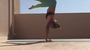 Firefly, Handstand, Bound Angle Variation