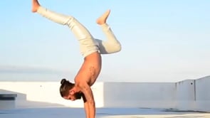 Standing Split, One Legged Crane, Wheel, Handstand Variation, Child's Pose Variation