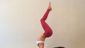 Forearm Stand Variation