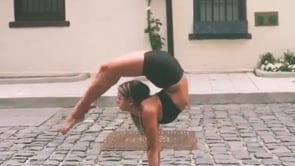 Handstand Split, Scorpion, Scorpion Variation, Wheel