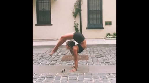 Handstand Split, Scorpion, Scorpion Variation, Wheel