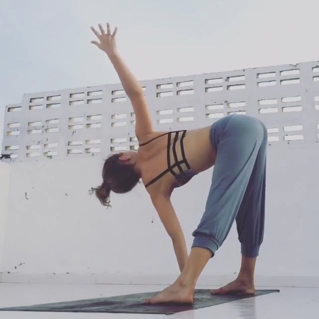 Revolved Triangle Variation, Standing Forward Bend Variation, Wide-Legged Forward Bend Variation, Straddle Split Pose In Handstand Variation, Feathered Peacock