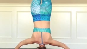 Headstand Variation, Headstand Split Variation, Wide Legged Forward Bend