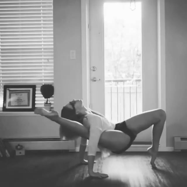 Extended Puppy, Half Wheel Variation, Seated Forward Bend, Compass Variation, Pose Dedicated to the Sage Koundinya II, Upward Facing Dog, Downward Facing Dog, One Legged Dog, One Legged King Pigeon II Variation, Monkey Variation