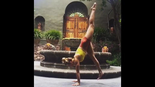 Handstand Split Variation, Wheel, Mountain Variation