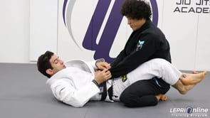 Closed Guard to Back Take to Collar Choke