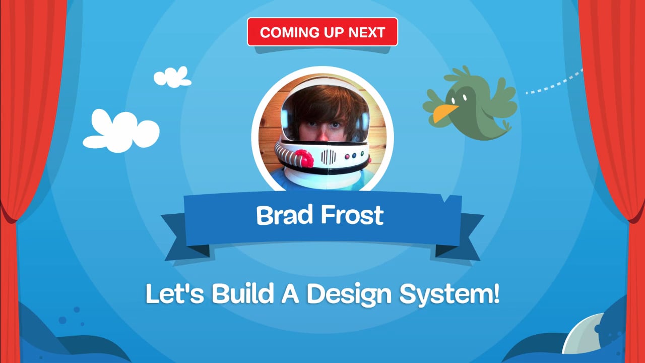 Brad Frost on Let's Build A Design System! at SmashingConf SF 2019 on Vimeo