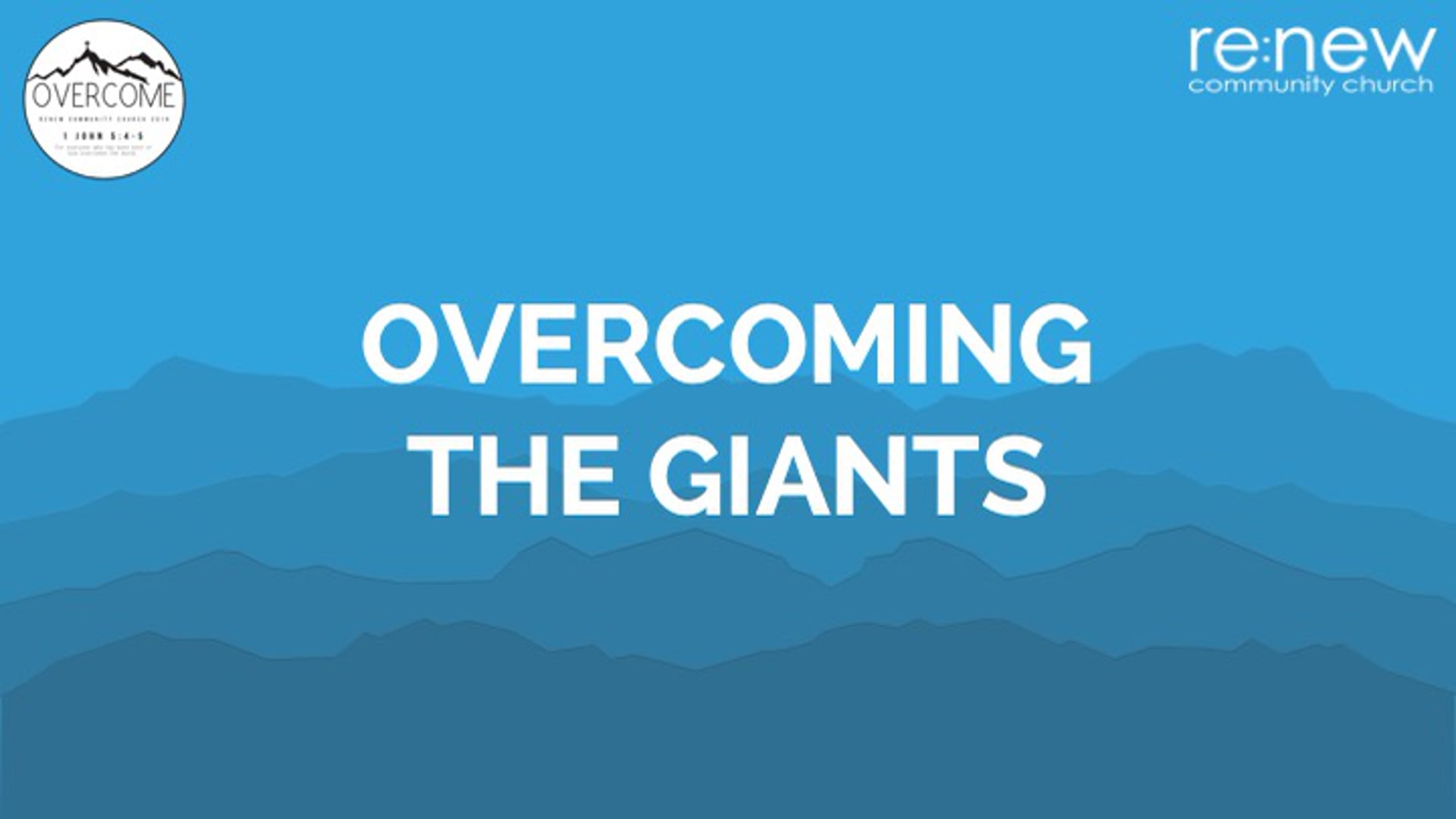 Overcoming the Giants