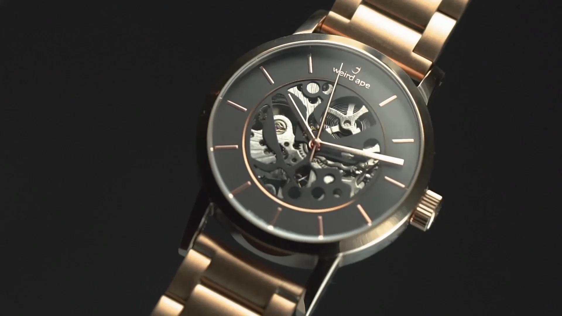 Ape X Black Rose Gold Rose Gold Link