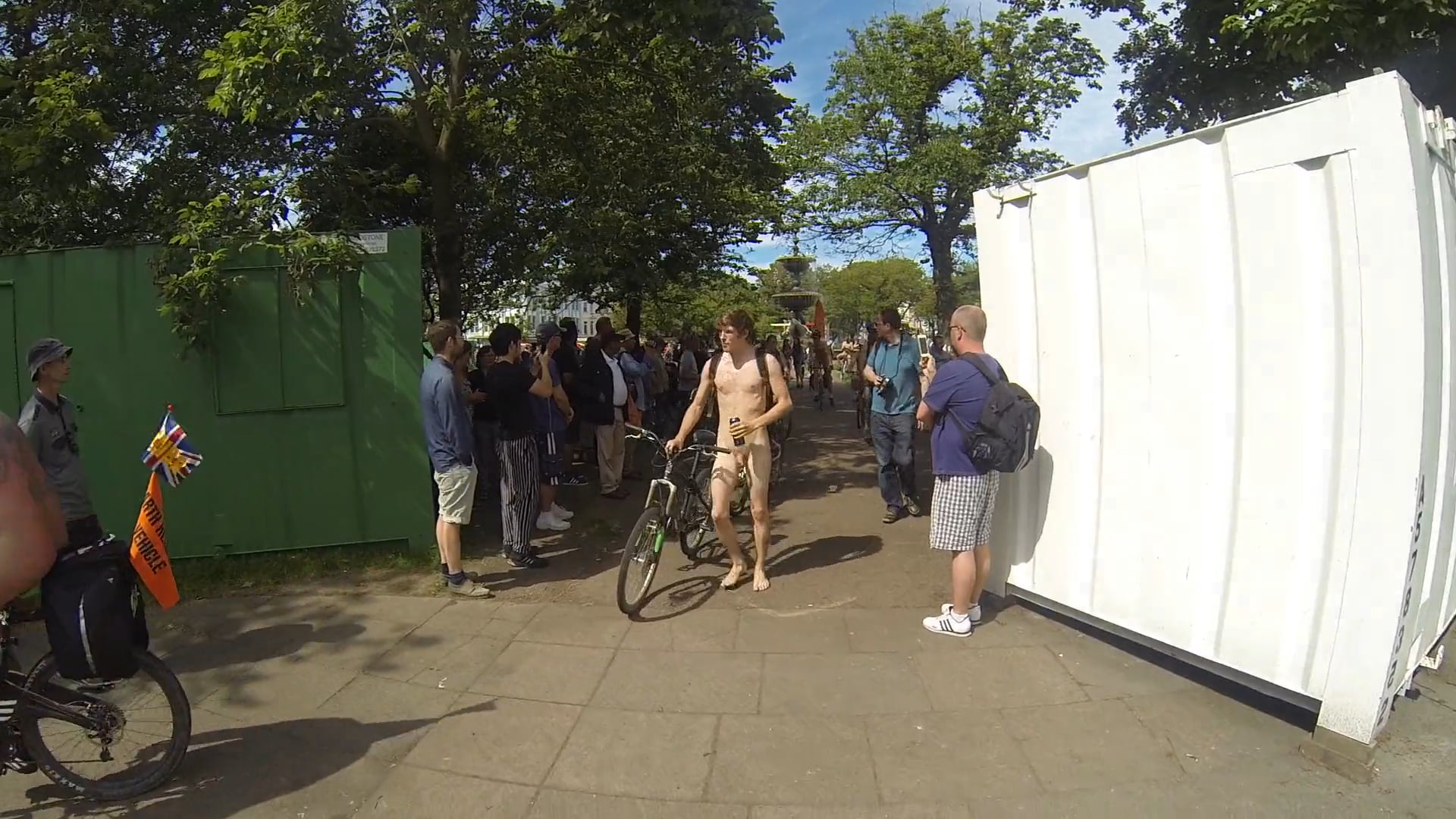 Naked Guy Walking on Vimeo