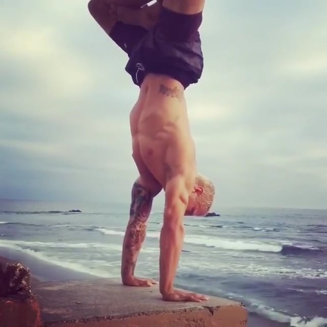Lotus, Lotus Handstand Variation