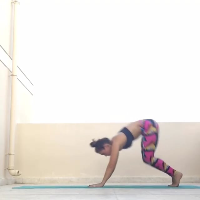 Downward Facing Tree, Straddle Split Pose in Handstand, Firefly