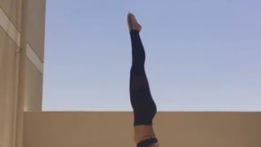 Headstand Variation, Headstand Pose Lotus Legs, Scale Variation