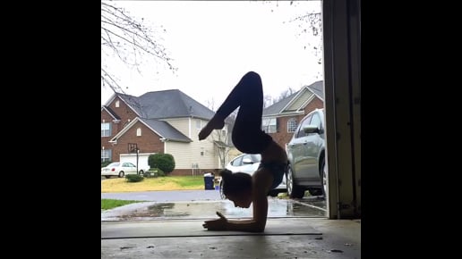 One Legged Stretched Out Scorpion, Scorpion Variation