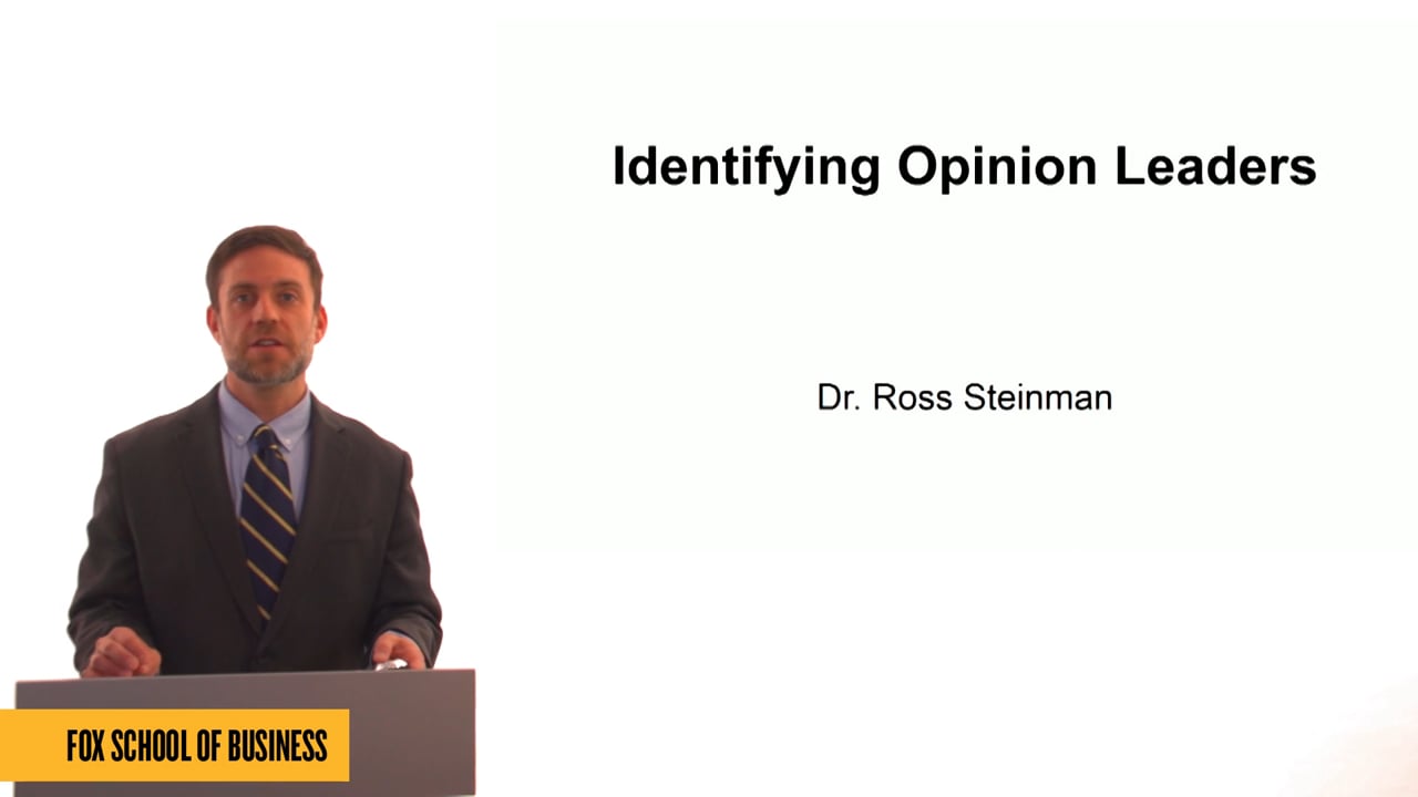 Login to view Identifying Opinion Leaders