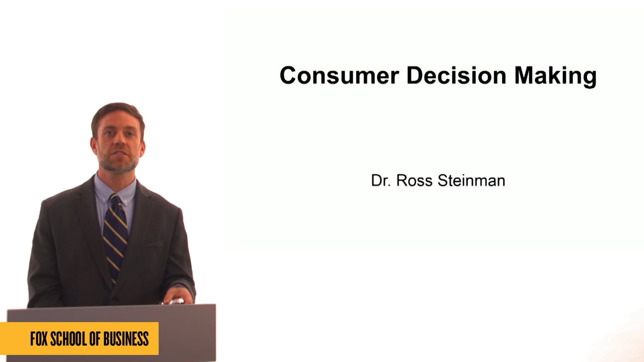 Login to view Consumer Decision Making