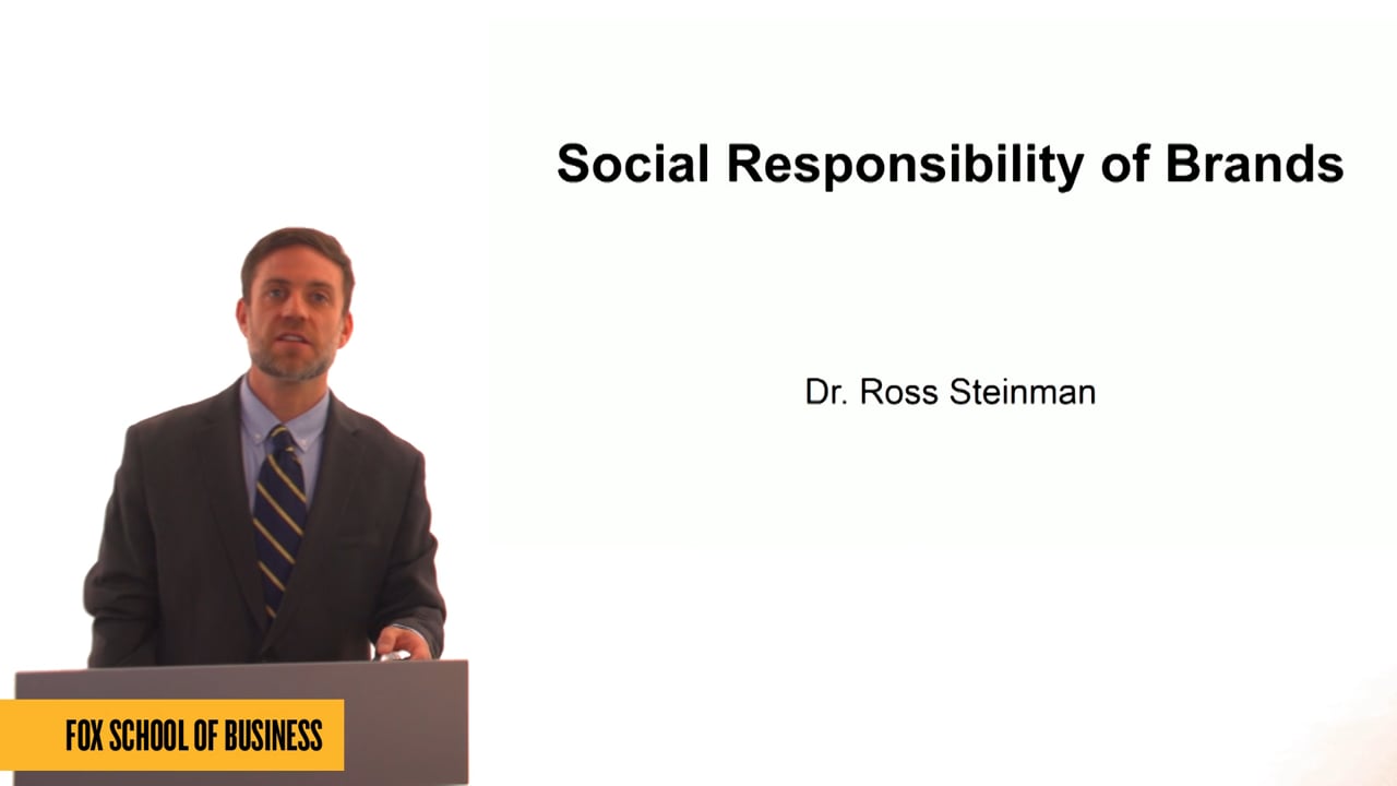 Social Responsibility of Brands