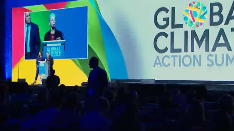 Kate Wolford at the Global Climate Action Summit on Vimeo