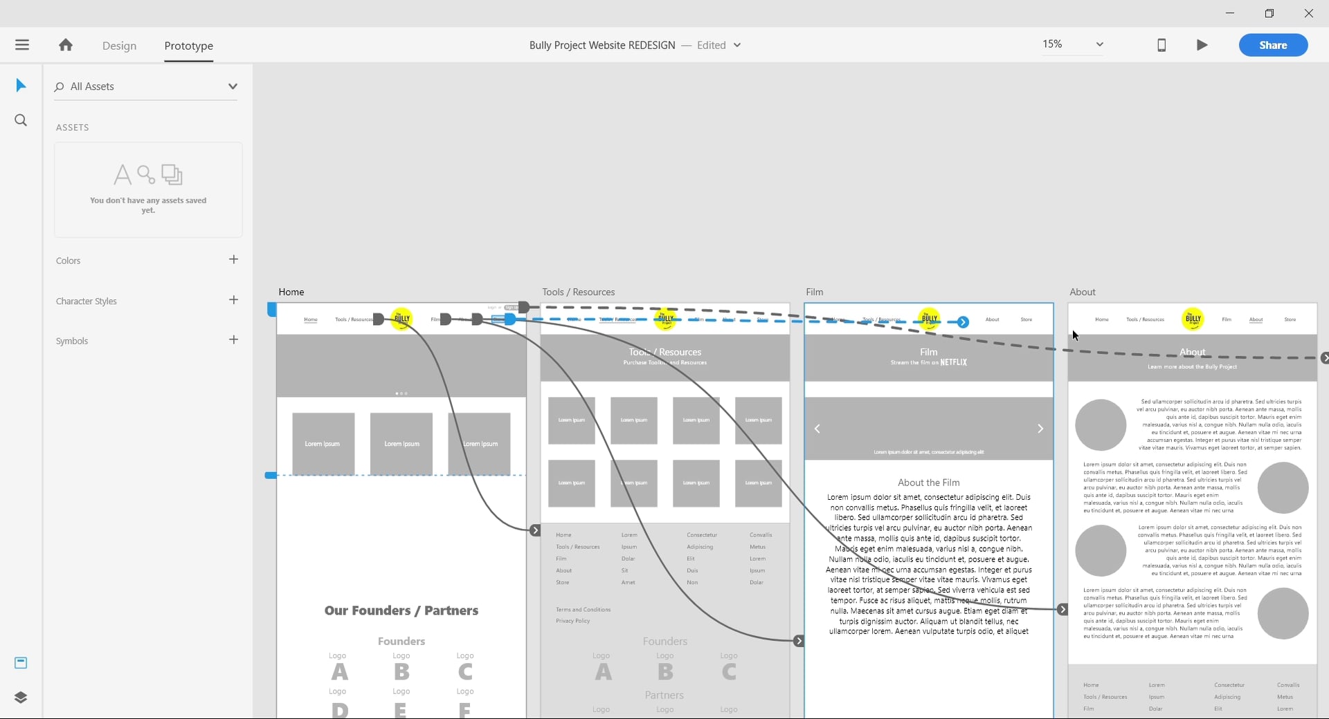 Adobe XD Overlay Tutorial on Vimeo