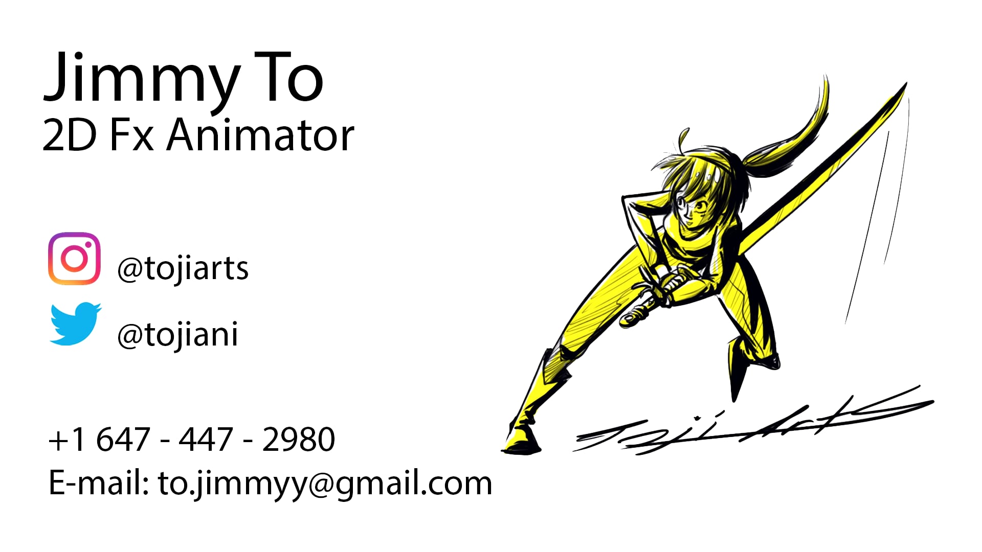 Jimmy To - 2D FX Animation Reel 2019