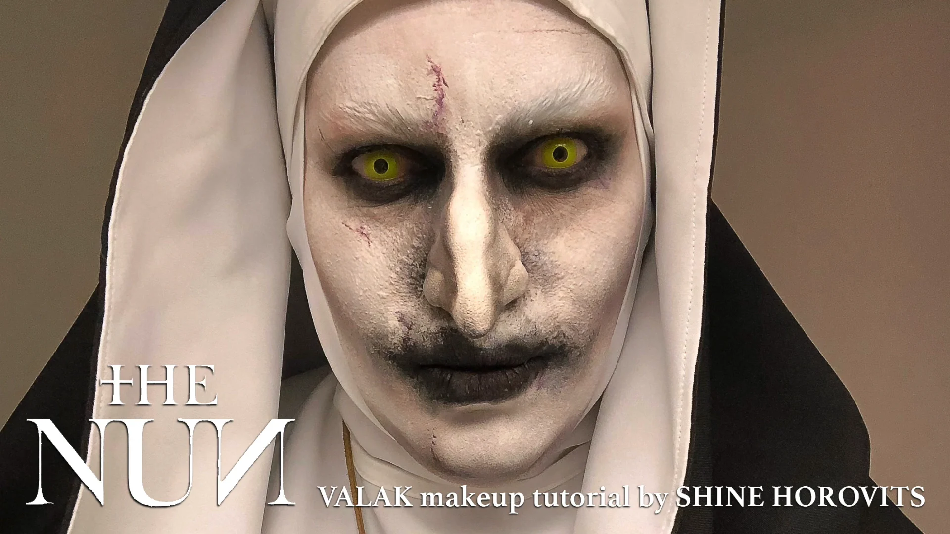 The nun deals makeup