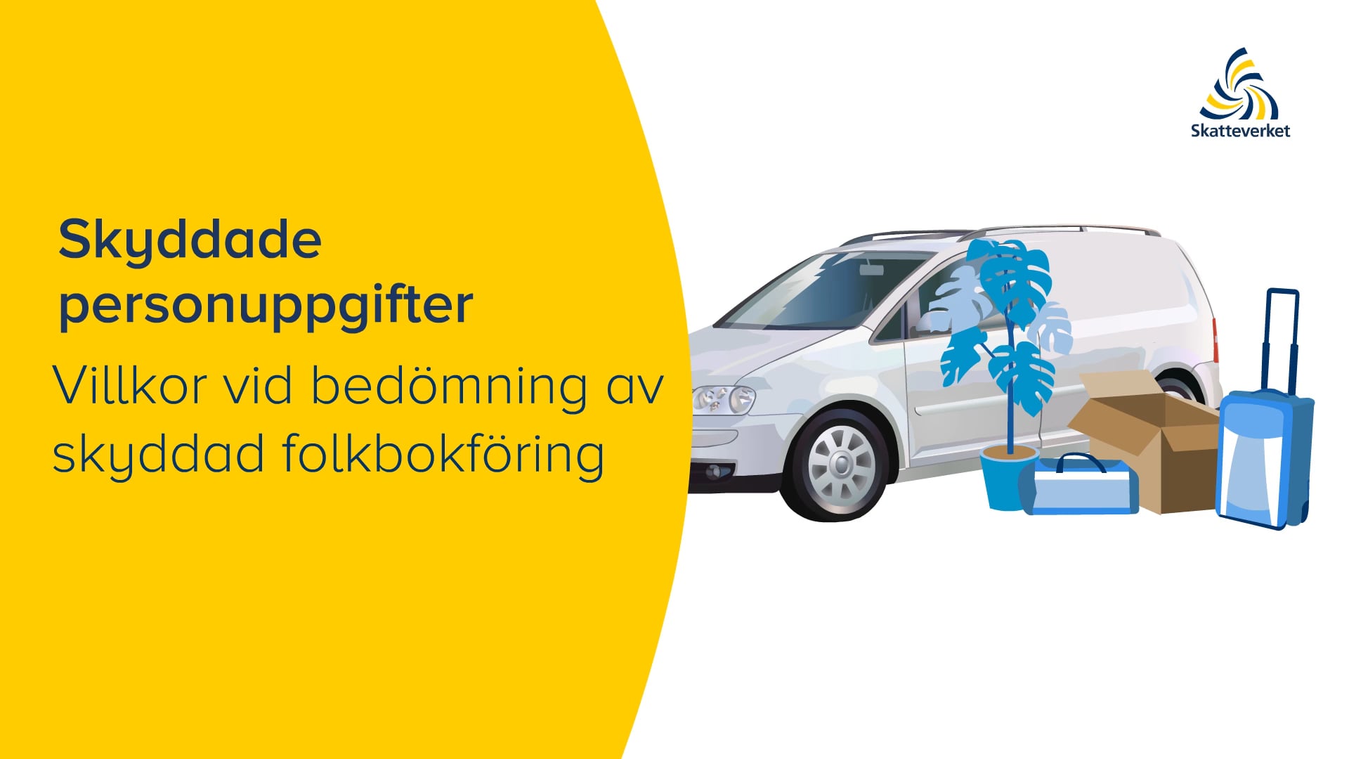 Filmer om skyddade personuppgifter  Skatteverket