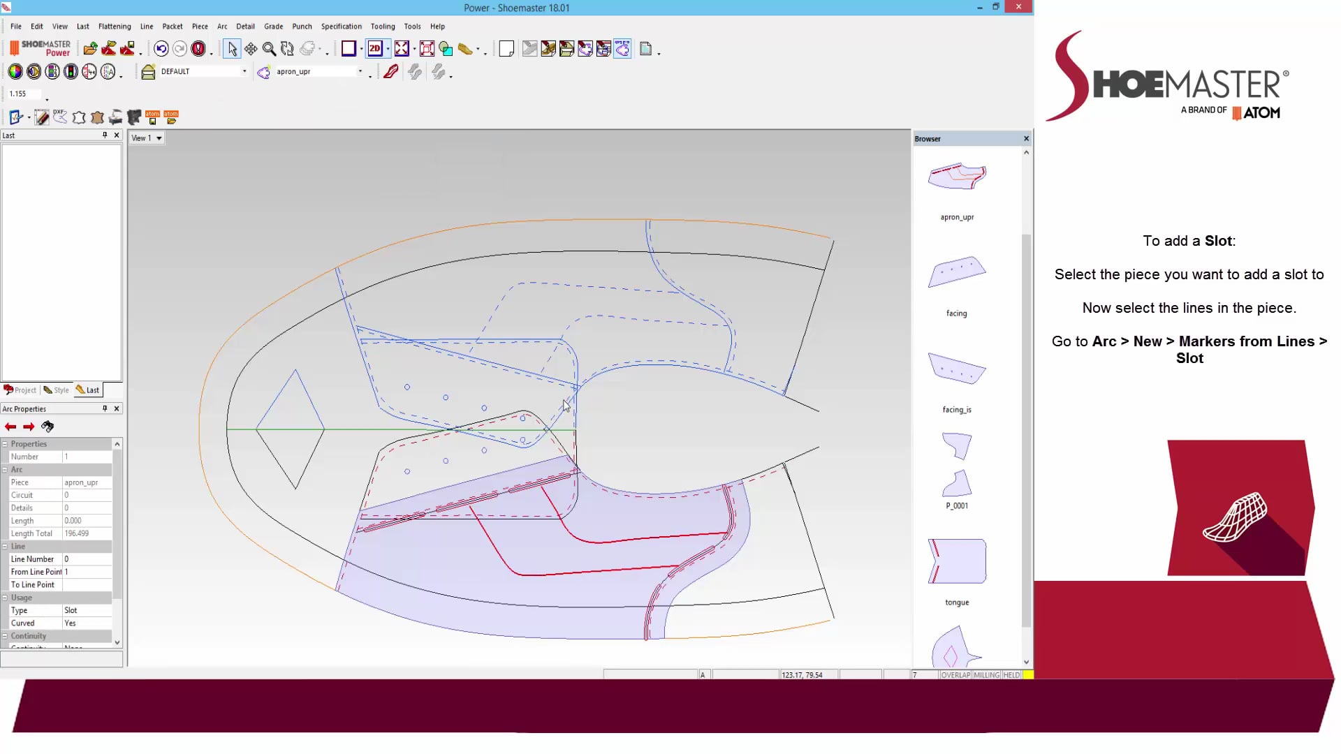 Shoemaster® ENGINEER - Add a cut, add a slot on Vimeo