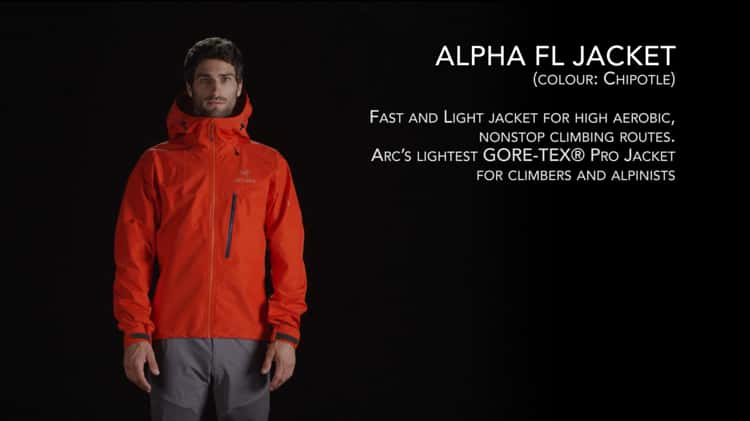 Arcteryx m alpha outlet fl jacket