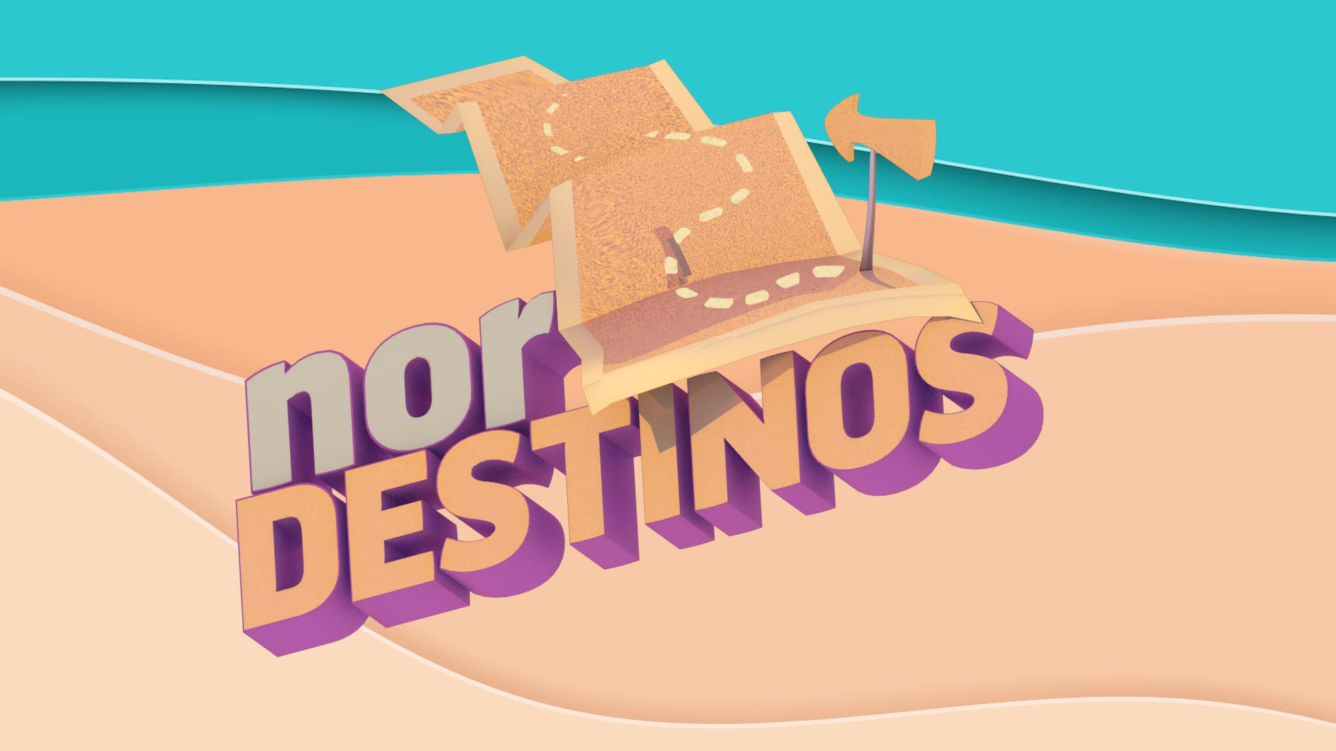 NorDestinos Logo Animation