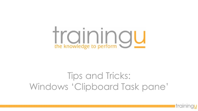Windows 10 Tip – Clipboard Task Pane