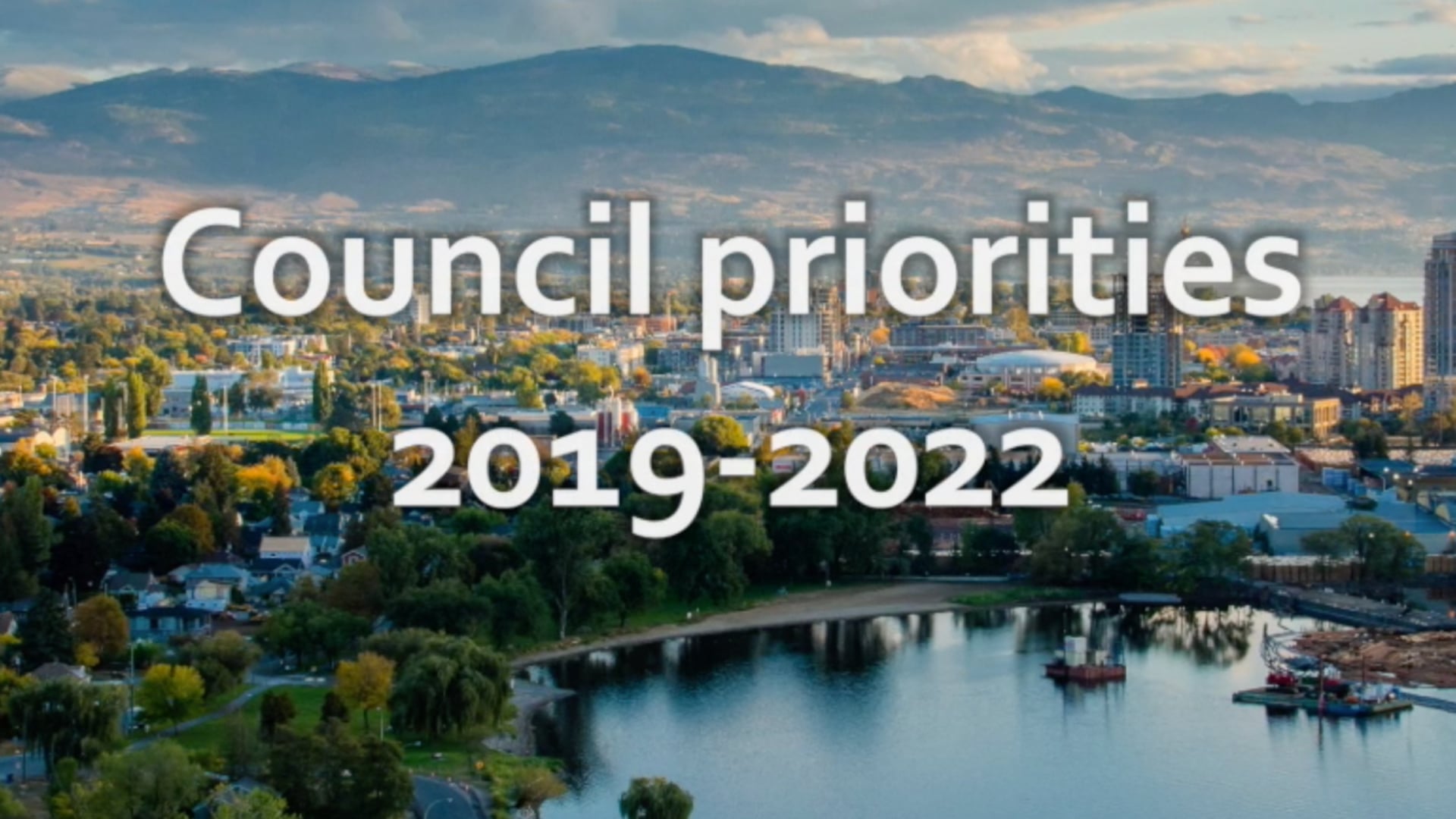City of Kelowna | Council Priorities 2019-2022