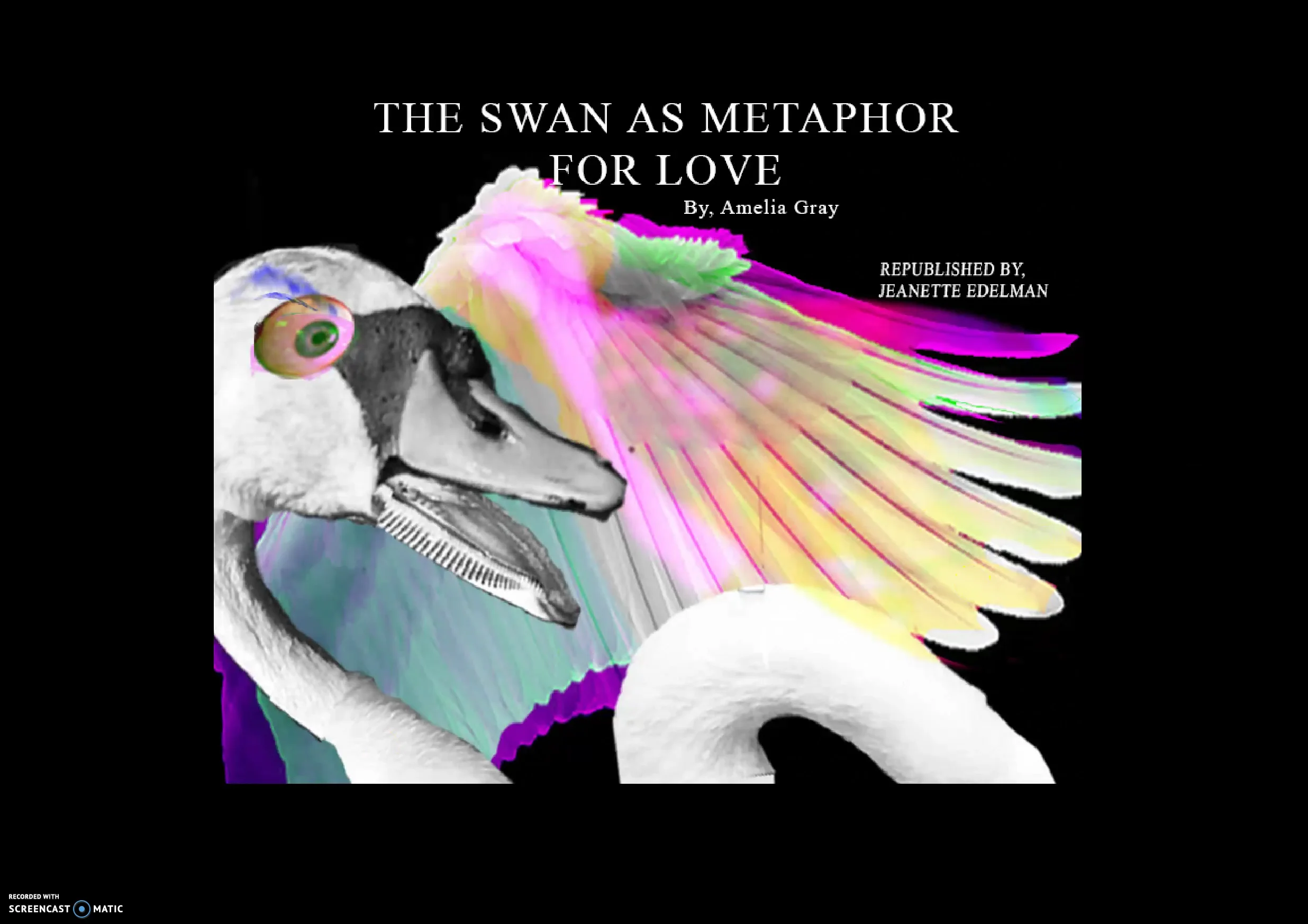 The Swan as Metaphor for Love