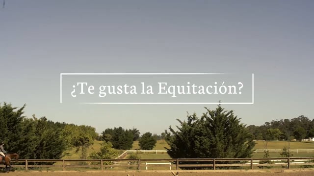 ¿Te gusta la equitación?