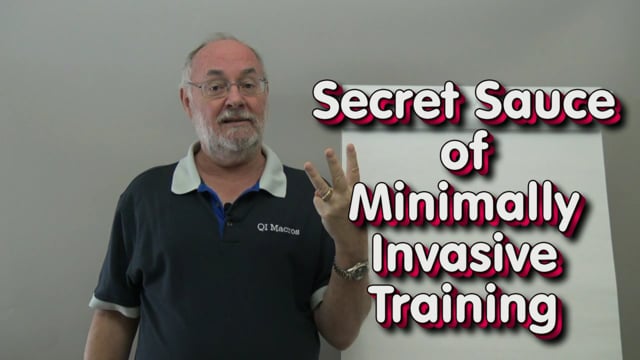 Secret Sauce of Minimally Invasive Training