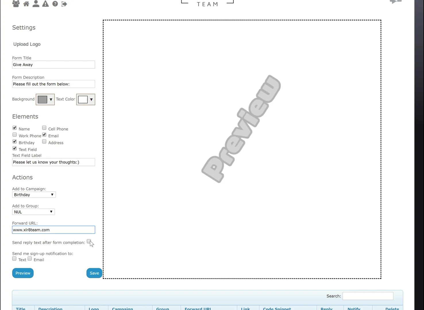 Create Custom Forms on Vimeo