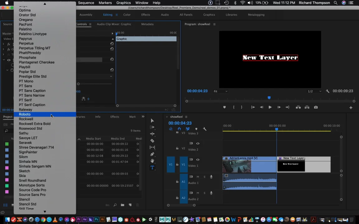 5. Adding a title slate on Vimeo