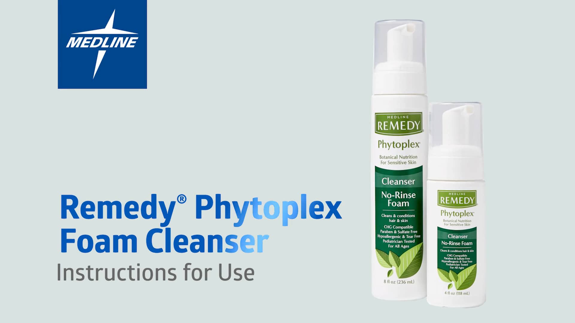 Remedy Phytoplex NoRinse Foam Cleanser Application Video on Vimeo