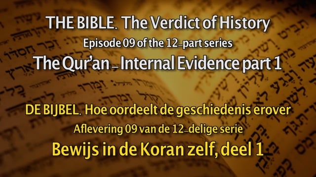 De Bijbel hoe oordeelt de geschiedenis erover. Deel 09