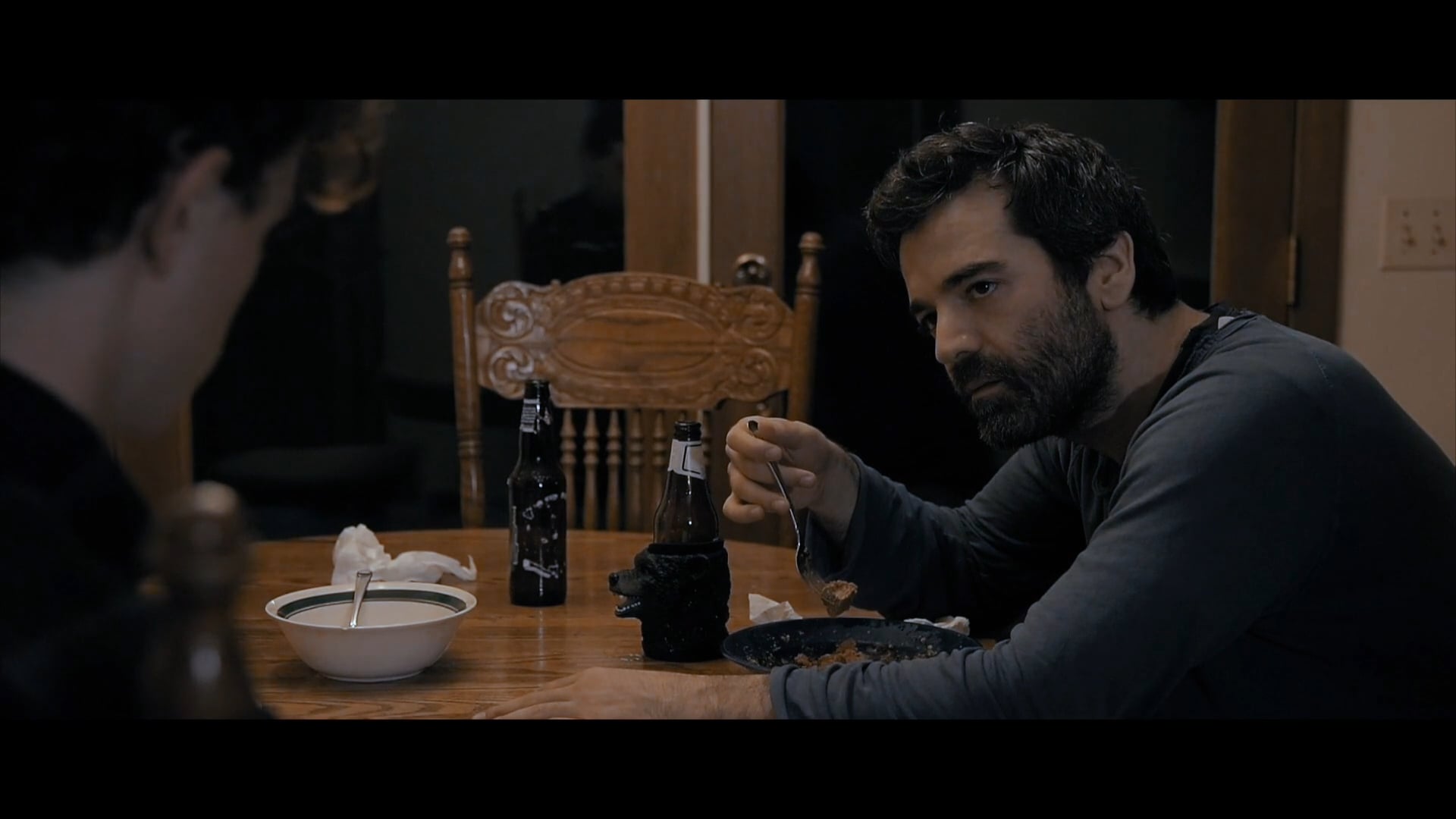 Dramatic scene from: JUST SAY GOODBYE (2016) - Featuring Bill Galatis