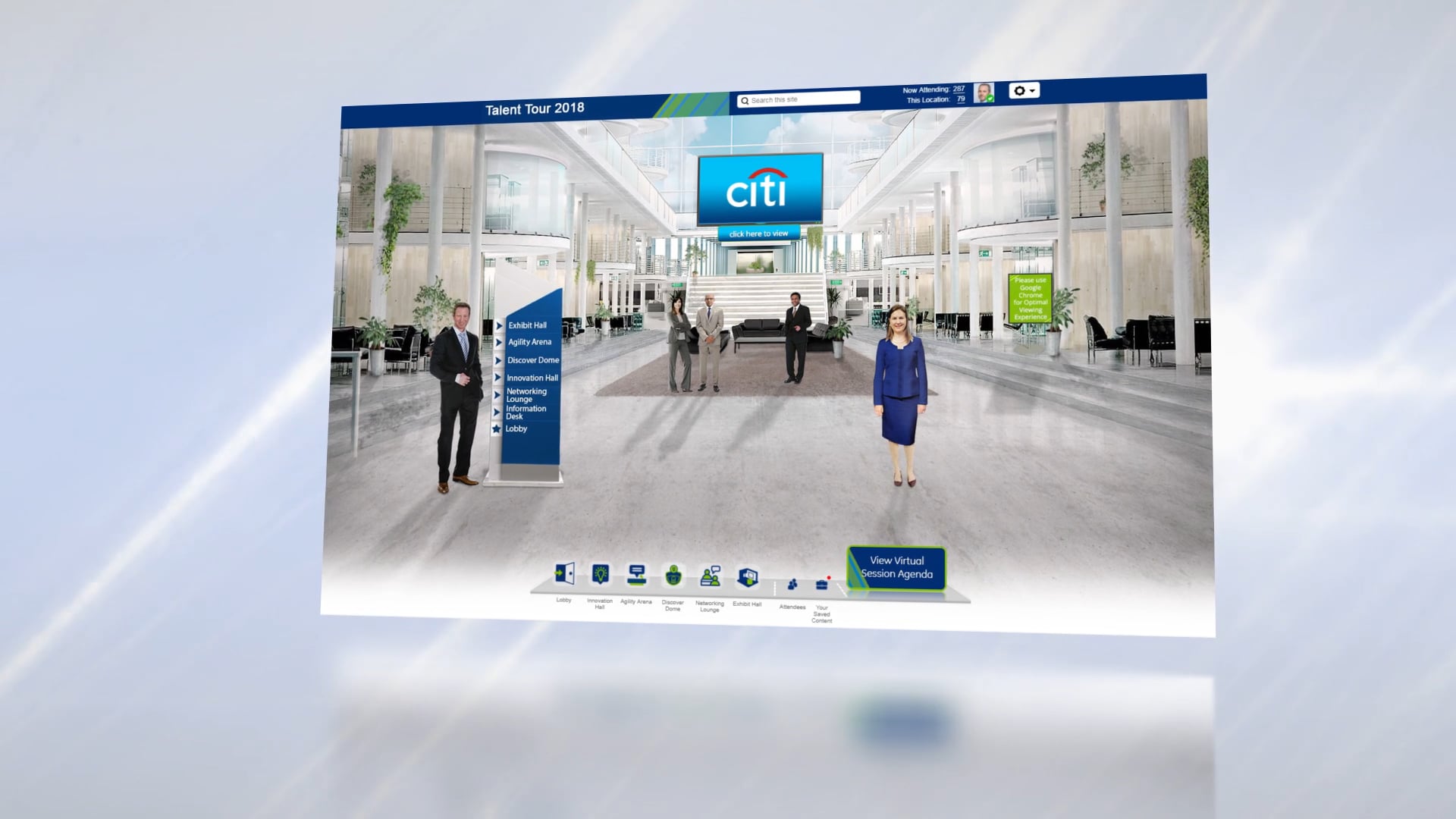 Virtual Event Platform on Vimeo
