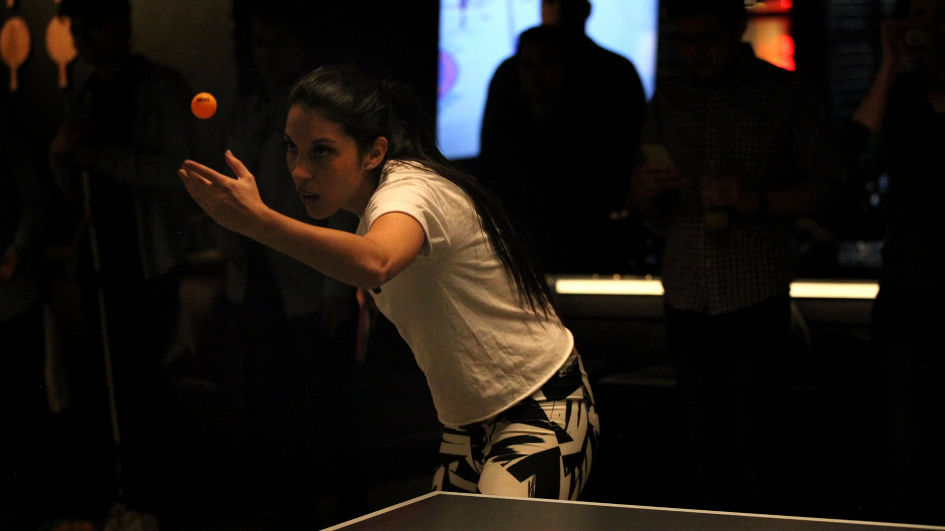 When Table Tennis Champion Meets Disc Jockey in Midtown New York