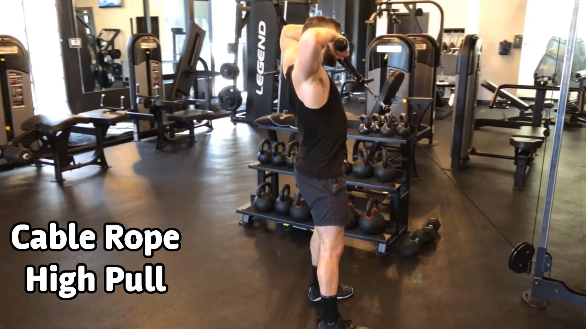 Cable Rope High Pull on Vimeo