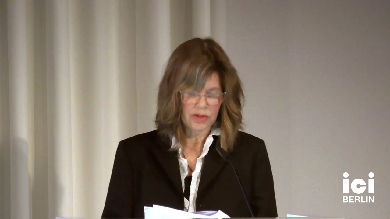 Talk by Emily Apter