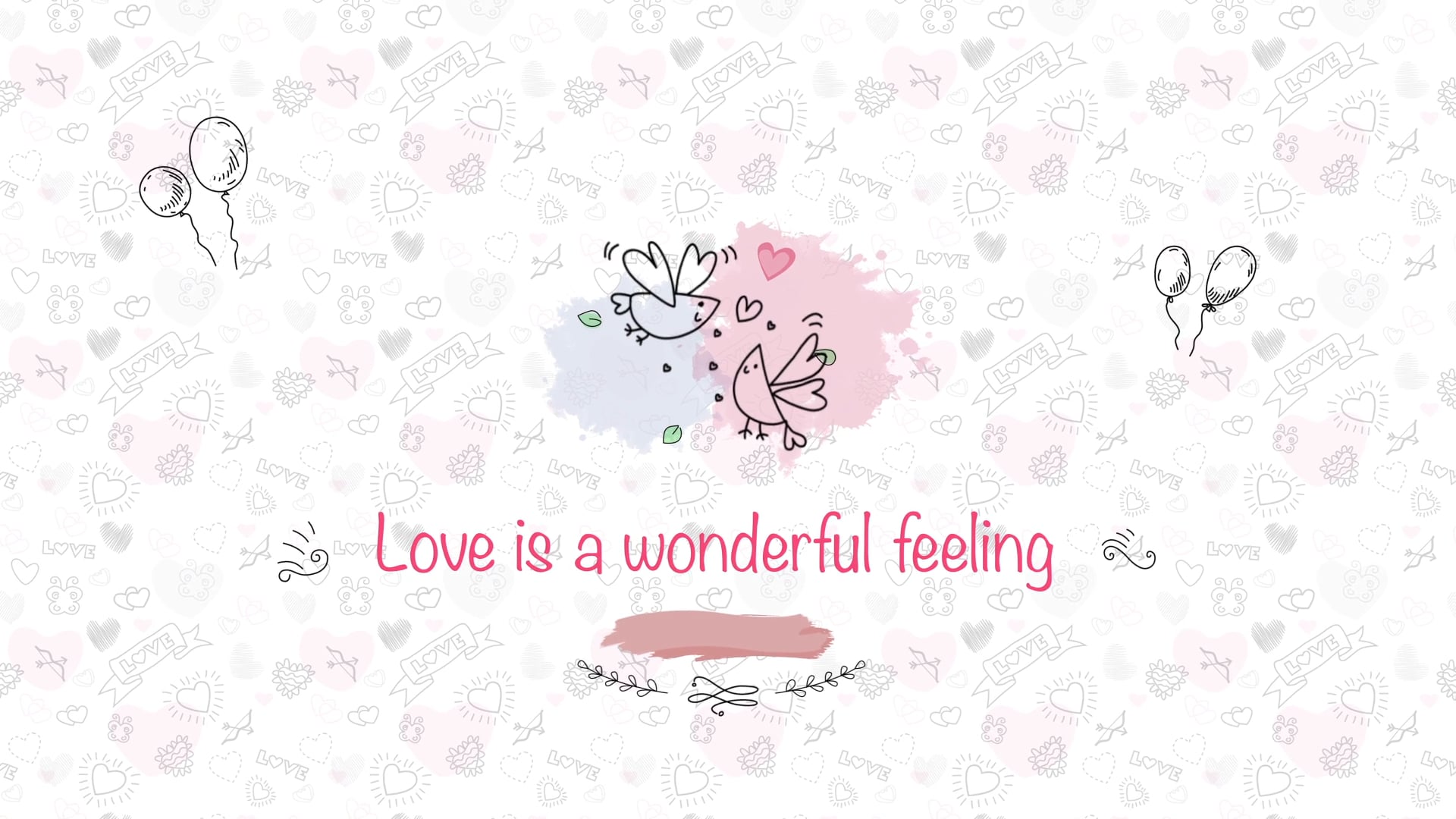 Love Is A Wonderful Feeling