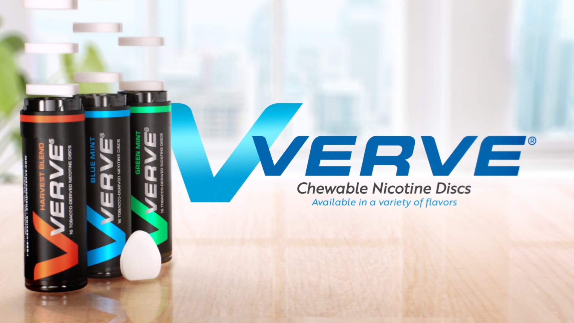Verve Chewable Nicotine Discs
