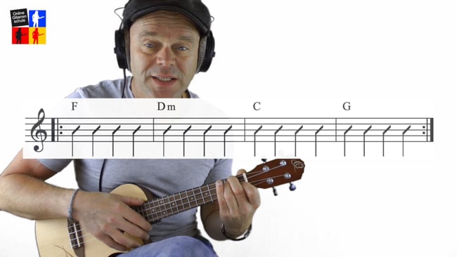 Verschiedene Akkordfolgen