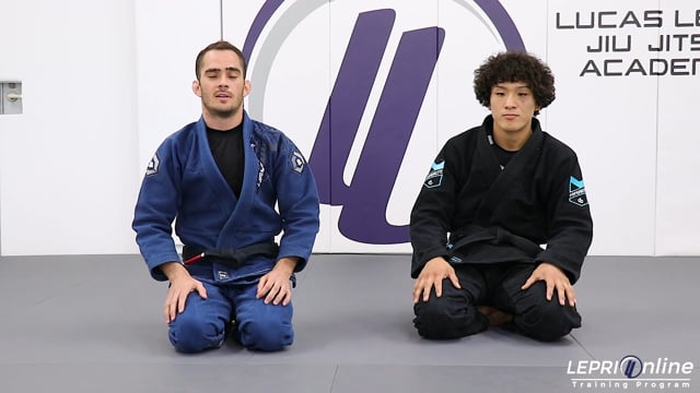 Deep Half Guard Escape to Back Take