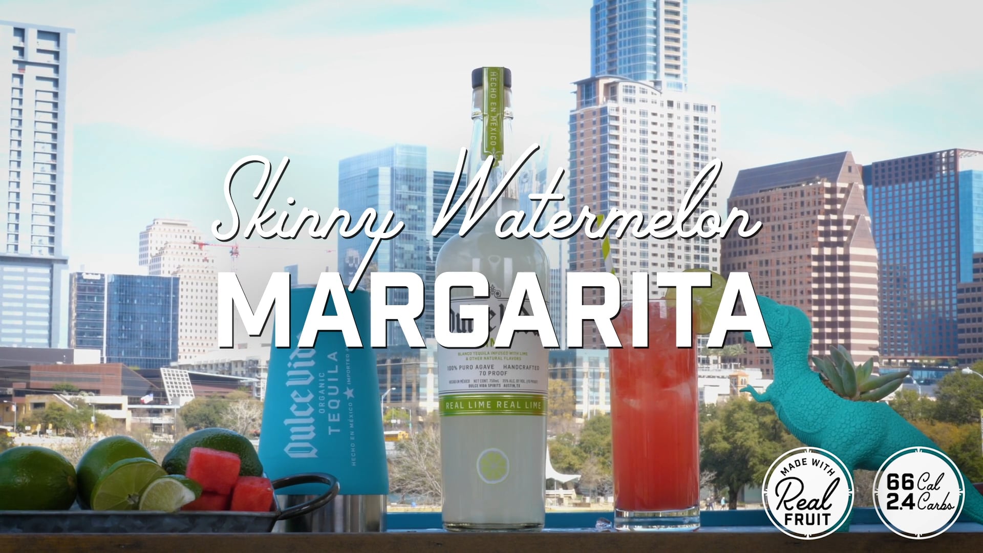 Dulce Vida Tequila | Skinny Watermelon Margarita