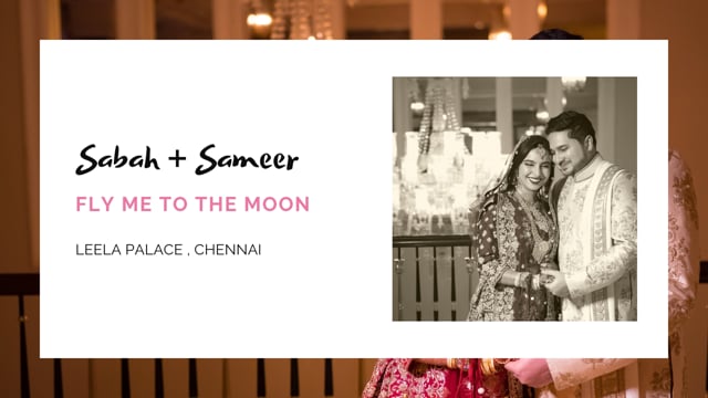 Sabah and Sameer: The Grand Nikaah at The Leela Palace Chennai
