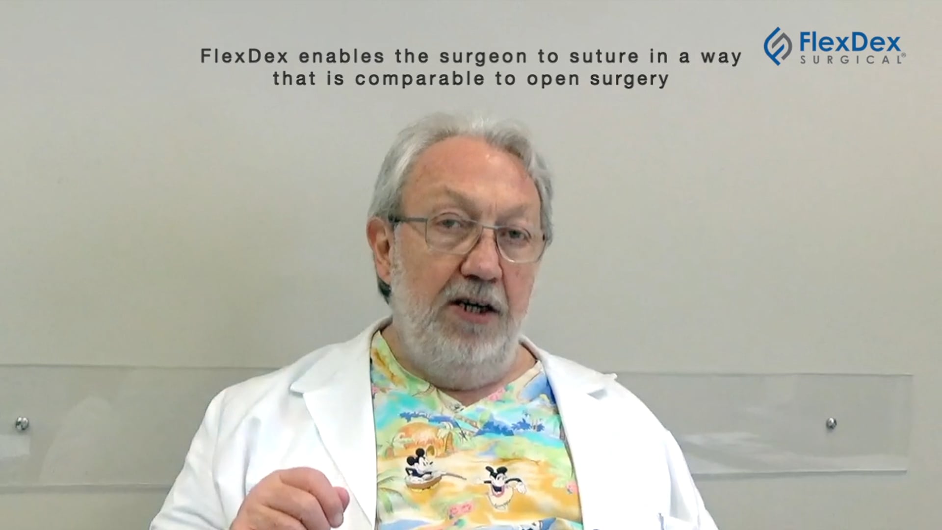 Dr. Enrico Restini - Precision suturing with FlexDex